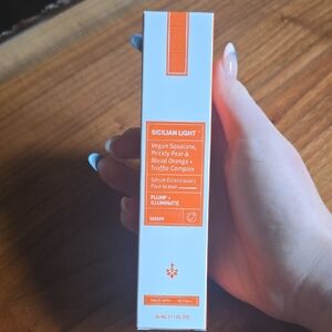 Sicilian Light Vegan Squalane Serum - Vibrant Orange